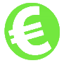 plaatje met euro teken